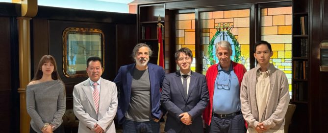 ATJEC · Visita a la ETSIN-UPM / 马德里理工大学船舶工程学院参访合影 · 14.10.2026