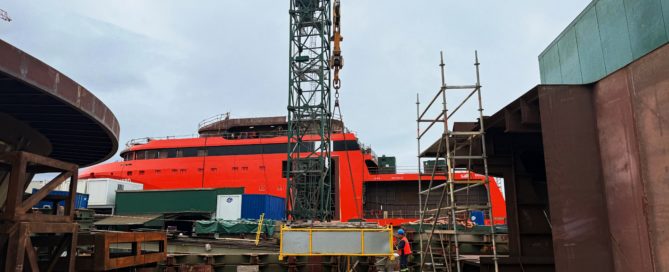 GONDAN · Construcción naval / 船厂建造现场 · Visita de ATJEC 13.10.2026
