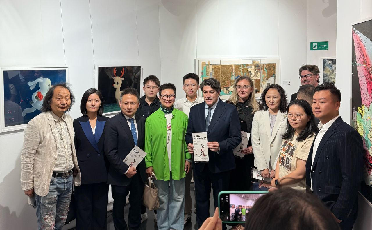 ATJEC · Hortaleza 中国当代艺术展开幕合影